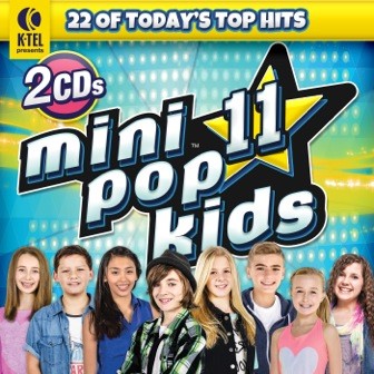 Cover of latest K-Tel Minipop Kids CD | K-Tel