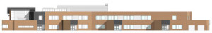 Architectural drawing of new 2 storey school |  This new two-storey, 82,000-square-foot elementary school will accommodate approximately 800 students. The budget for construction of this school, including furniture and equipment, is $15.6 million. Photo Credit: HDSB