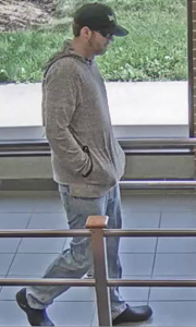 TD Canada Trust Robbery Suspect Oakville August 12 2017 |  The suspect is described as caucasian male, 20 to 30 years, 5