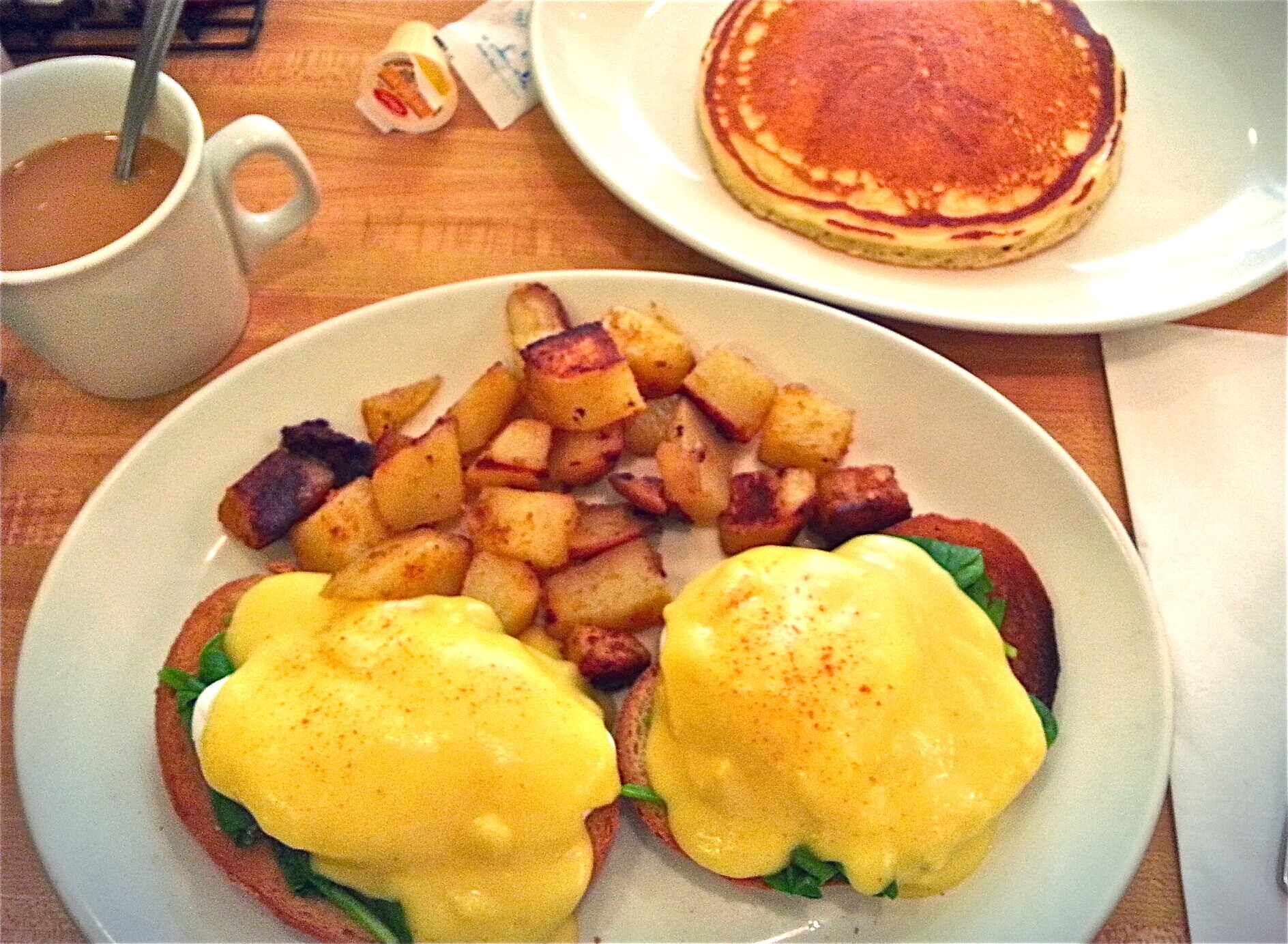 Sunnyside Grill, Old Oakville, Breakfast, Eggs, Pancake, Coffee | Vanessa Lo