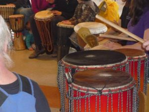 Rhythmic by Nature |  Interactive drumming circles, Rhythmic by Nature will be at the Oakville Emancipation Family Day Event 2017. 