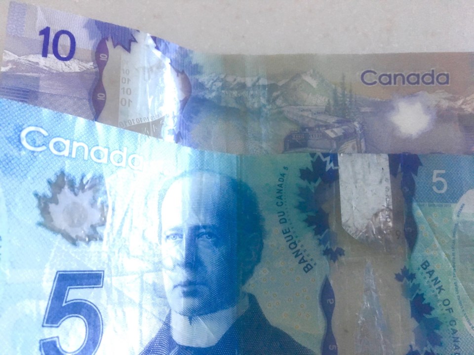 minimum wage, 15 dollars Canadian money