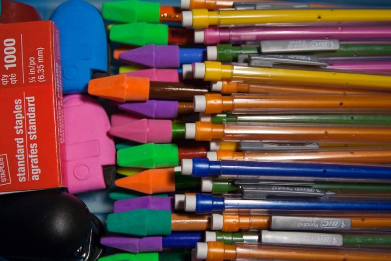 Multi-coloured erasers  &  pencils | stevendepolo  -  Foter  -  Creative Commons Attribution 2.0 Generic (CC BY 2.0)