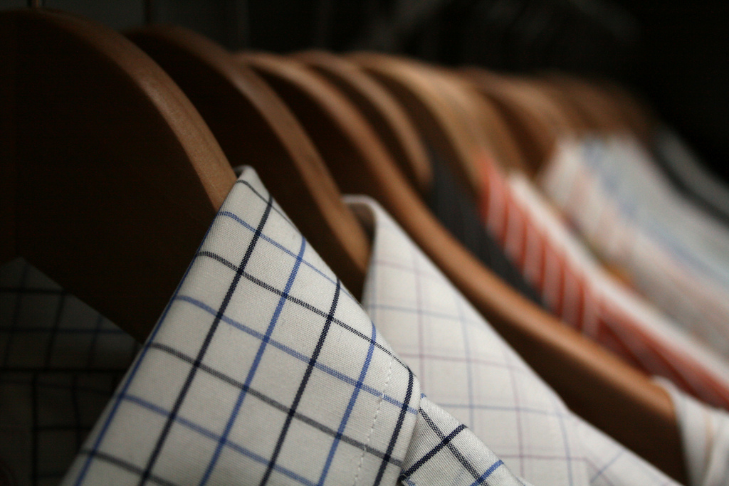 Dress Shirts on Hangers | david.dames  -  Foter  -  CC BY-ND