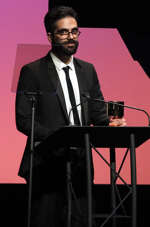 taha at annie awards | David Yeh, courtesy of the Annie Awards