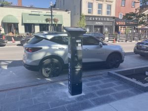 Paid parking Downtown Oakville