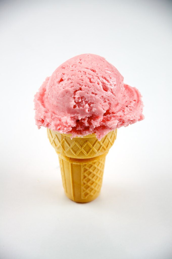 Strawberry Ice Cream Cone | TheCulinaryGeek via Foter.com  -  CC BY