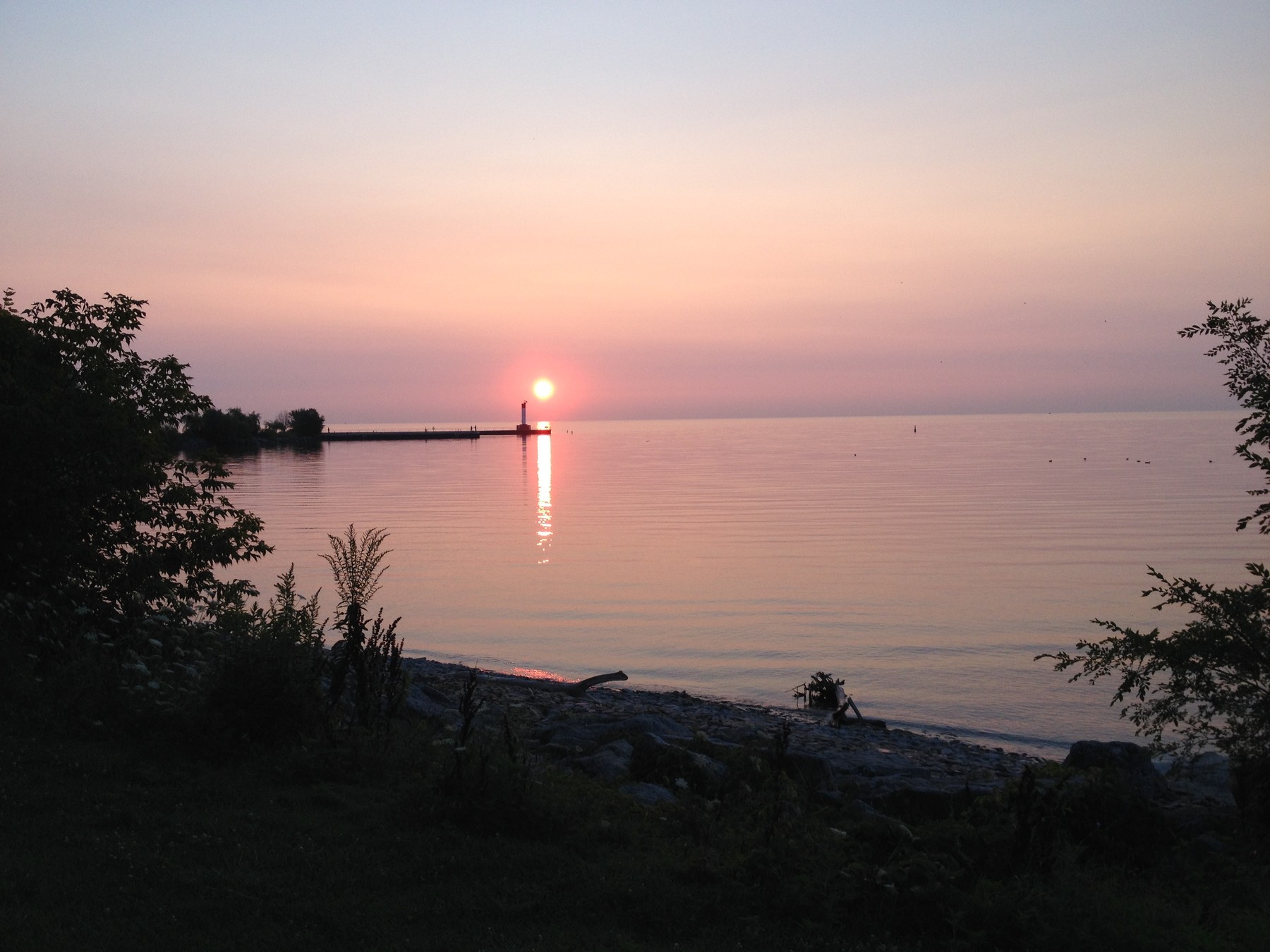 Sunrise over Lake Ontario | Oakville News