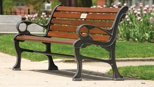 Approved Downtown Oakville bench | Bench approved for Downtown Oakville | Town of Oakville