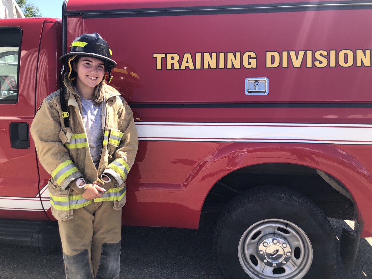 Sara Arsenault during the training | Sara Arsenault during the training | Oakville News
