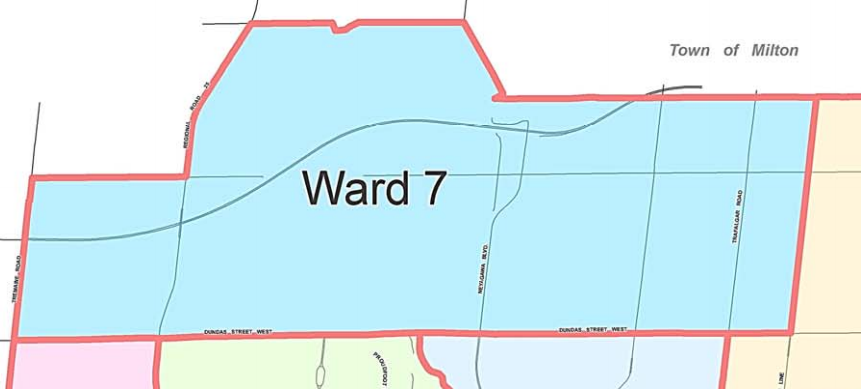 Ward 7 Debate Map | Town of Oakville
