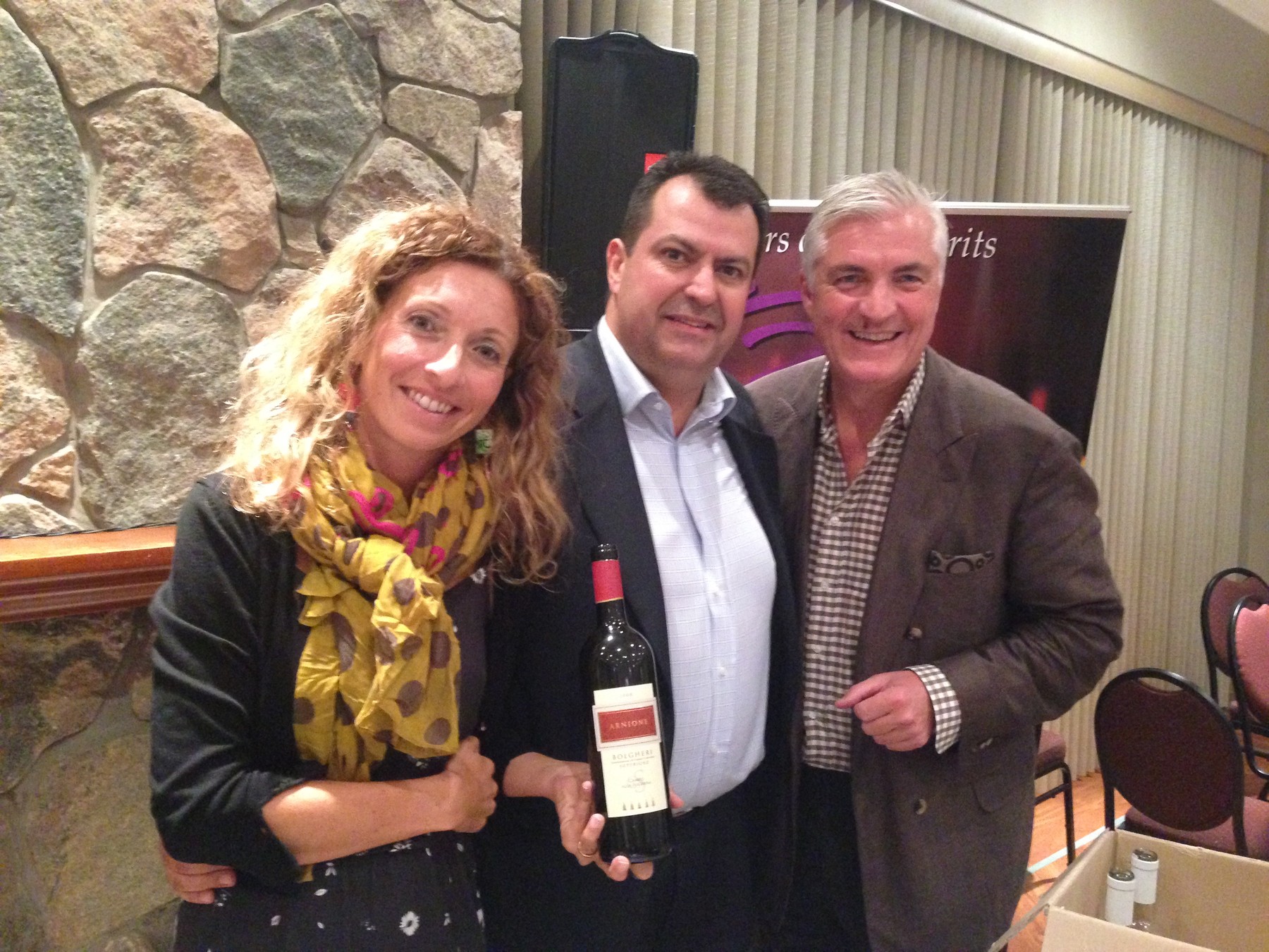 Tre Amici Wine Agency and Rita Tonino from Campo alls Sughera - Bolgheri DOC, Italy | © Cynthia Silversides