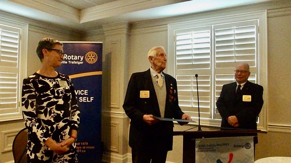 Bill Barnes 100th Birthday Celebration Rotary Club of Oakville Trafalgar | Rotary Club of Oakville Trafalgar