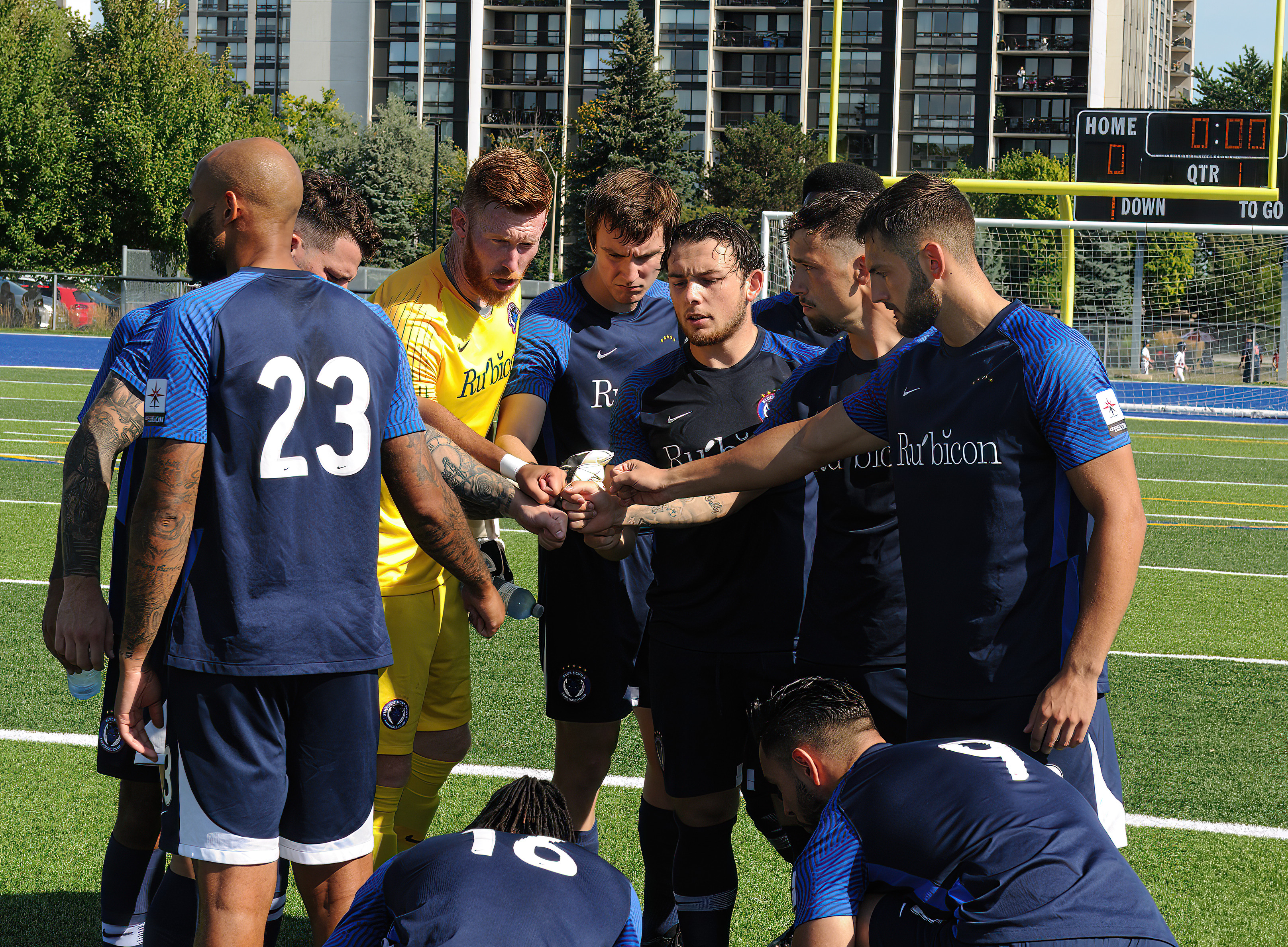 If Blue Devils FC can win today they will secure a birth in the Canadian Championship next spring. | A victory today will see Blue Devils FC take their 3rd League1 Ontario Championship, grant them entry into the Canadian Championship for the second time in the club