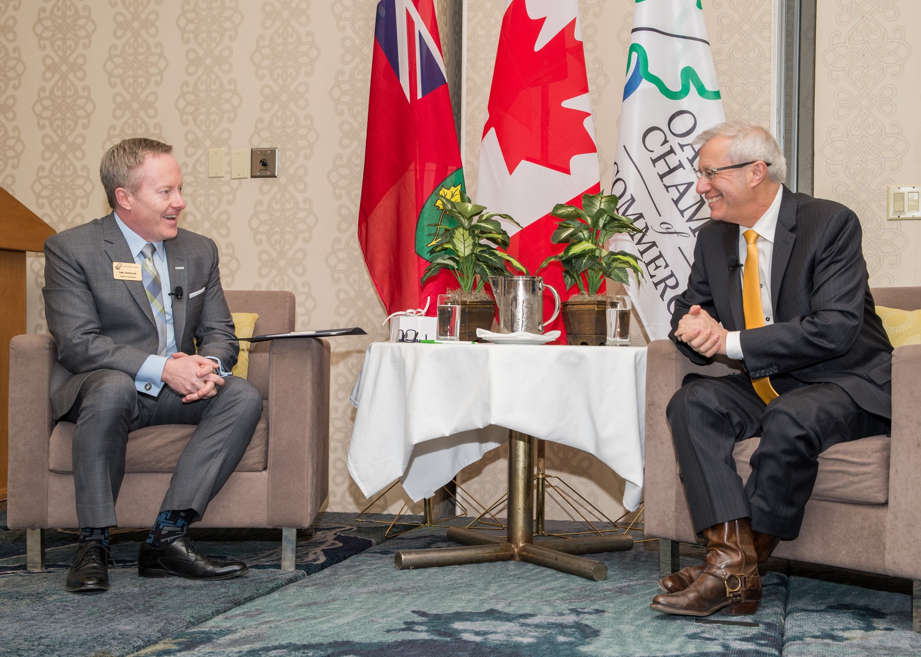 Vic Fedeli - Minister of Finance - May 2019 - Oakville Chamber of Commerce | Top.Notch Photography