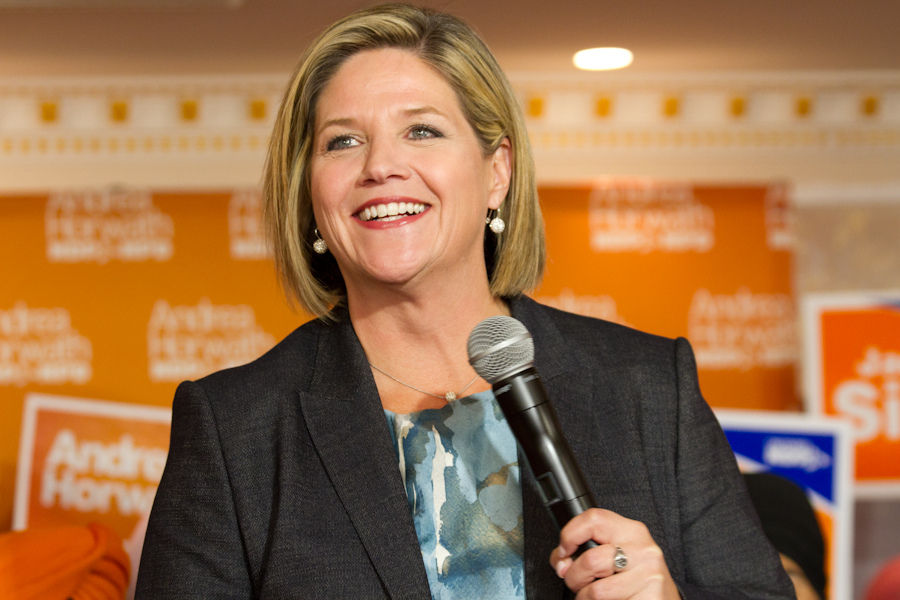 Andrea Horwath |  Andrea Horwath, the Ontario leader of the NDP will address the Ontario Chamber on Saturday. Ontario NDP via Foter.com / CC BY