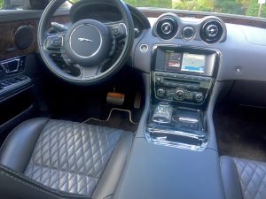 Interior of 2016 Jaguar XJL