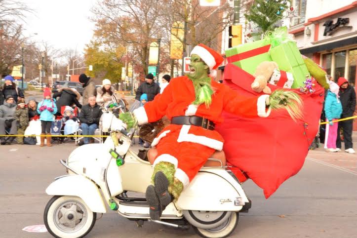 grinch on scooter | Janet Bedford