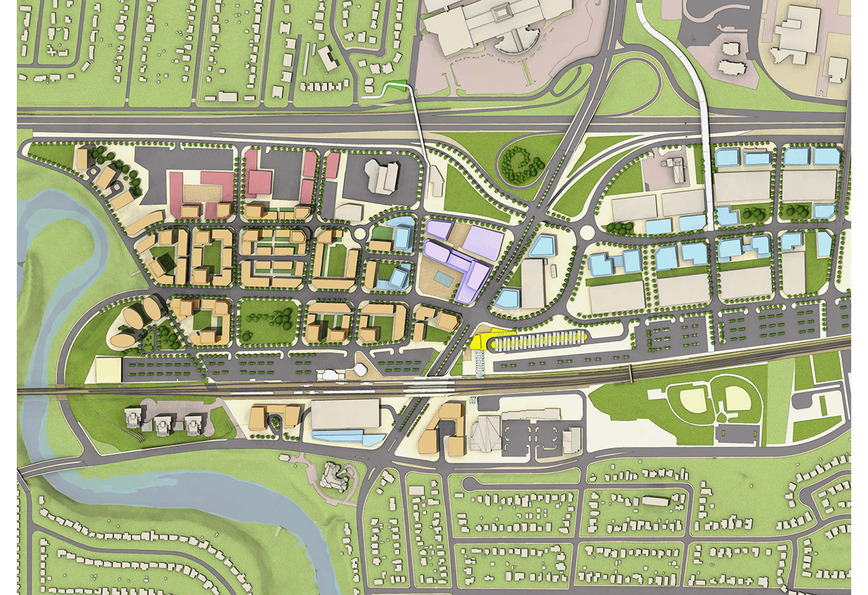 Demonstration-Plan-Concept-Mid-Town Core, Oakville, | Town of Oakville
