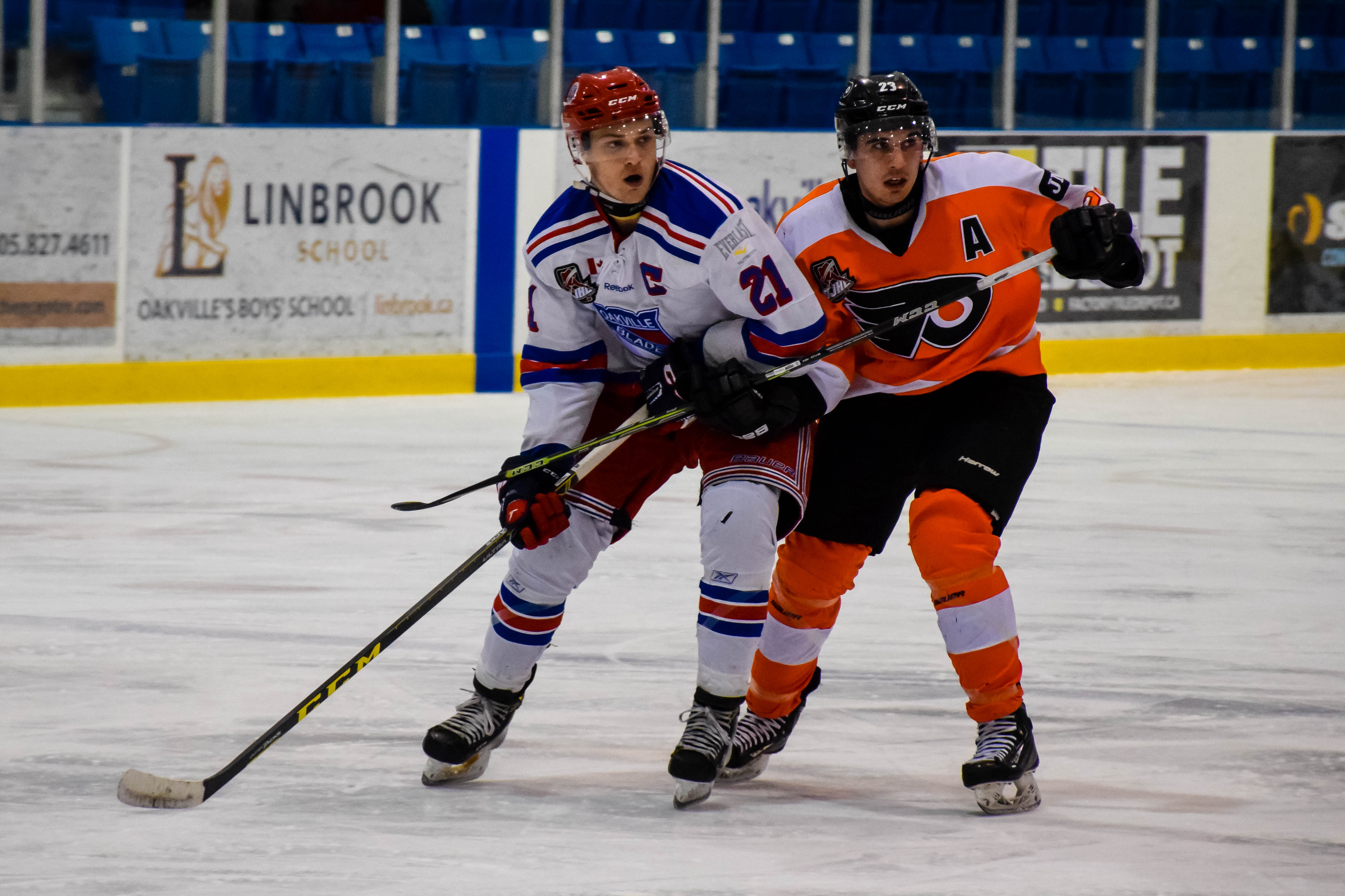 Oakville Blades vs Orangeville Flyers | Scott Ellis - The Hockey House