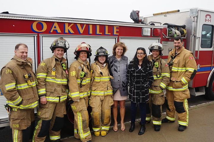 YWiL Oakville Fire | Pam Damoff