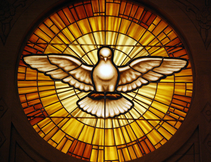 Dove in Flight - Stained Glass | Waiting For The Word  -  Foter  -  CC BY 2.0