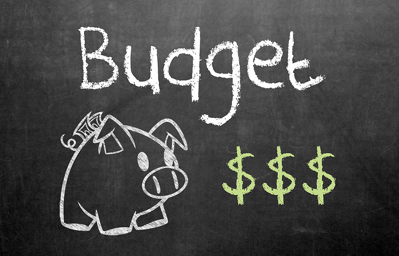 2018 Oakville budget Chair ,Chalk drawing of pig with 3 dollar signs and the word "budget" | GotCredit  -  Foter.com  -  CC BY