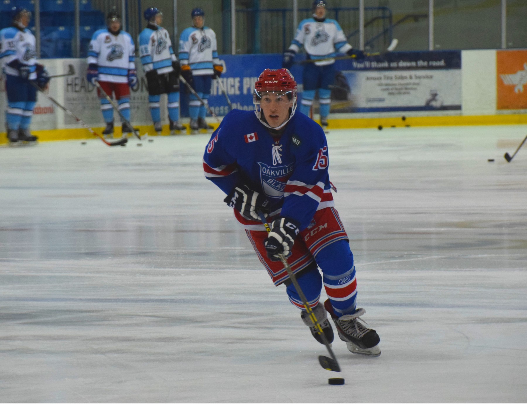 Hockey player on ice | Scott Ellis - The Hockey House