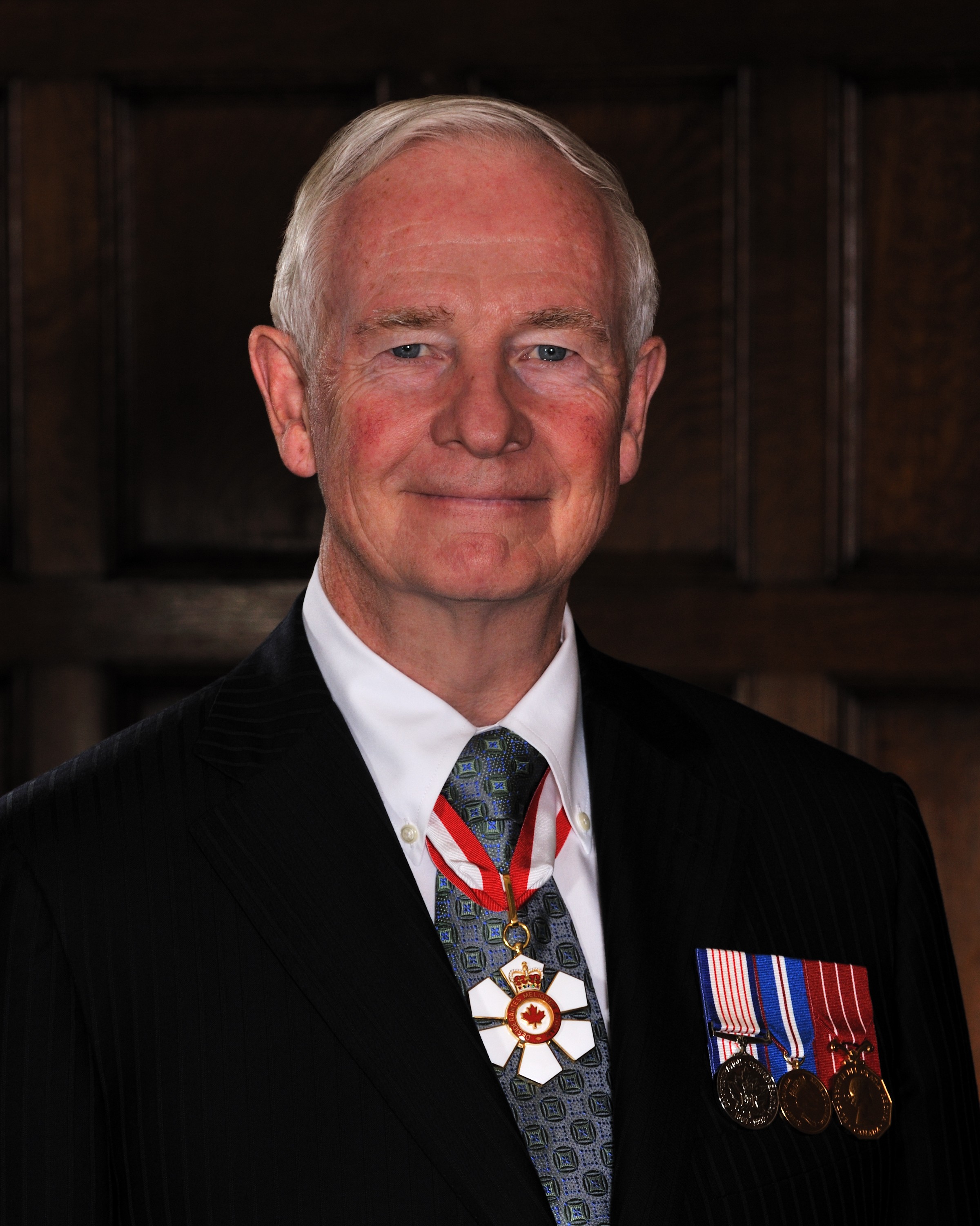 Official portrait of Governor General of Canada David Johnston | Sgt Serge Gouin, Rideau Hall, OSGG