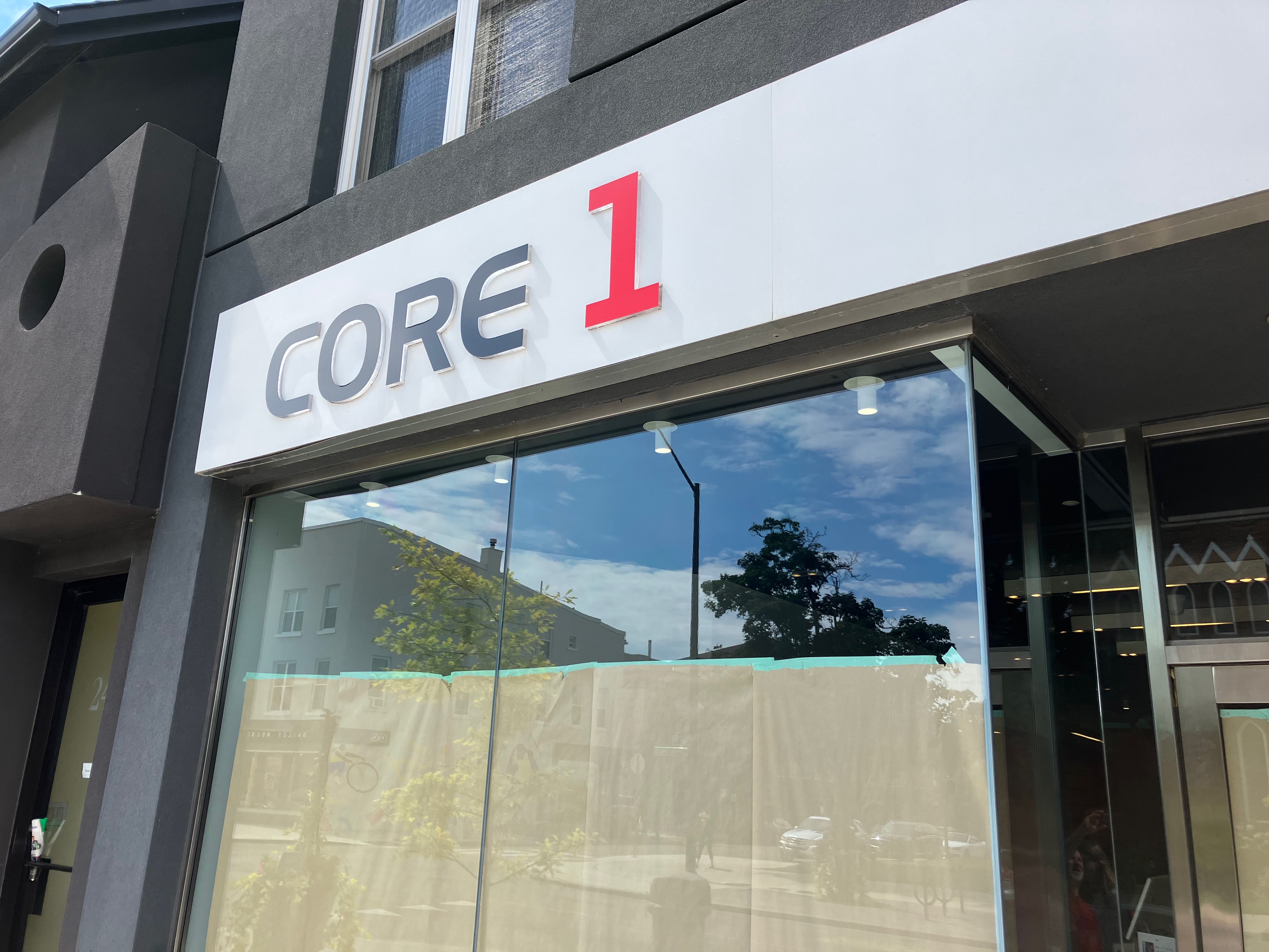 Core 1 closed | Shop papered over | Chris Stoate