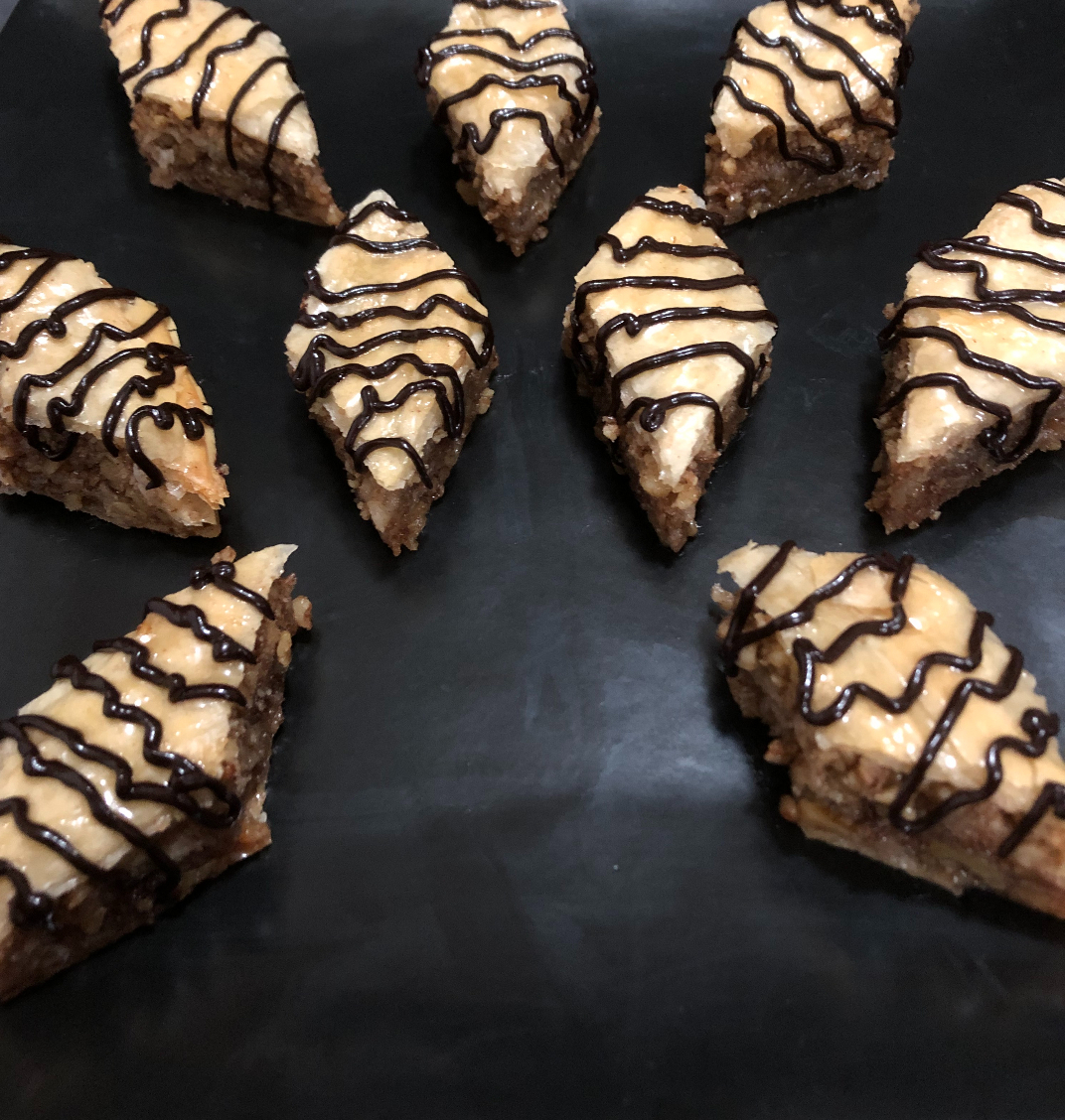 Chocolate-covered Baklava Recipe | Michele Bogle