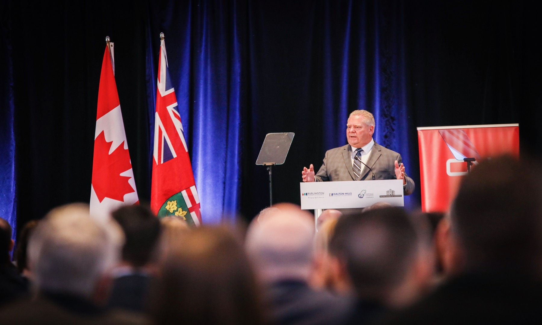 Ontario Premier Ford speaking at an event in 2019 | Government of Ontario