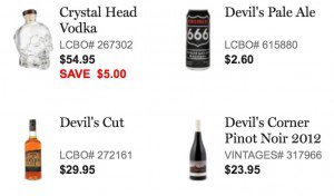 Halloween-inspired libations available at LCBO