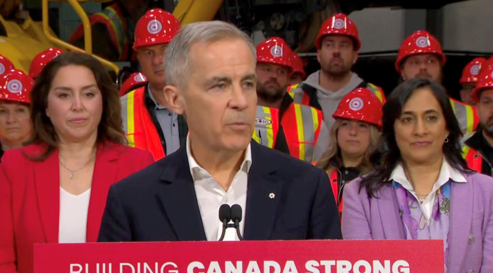 Mark Carney visits Oakville; announces new trades apprenticeship funding