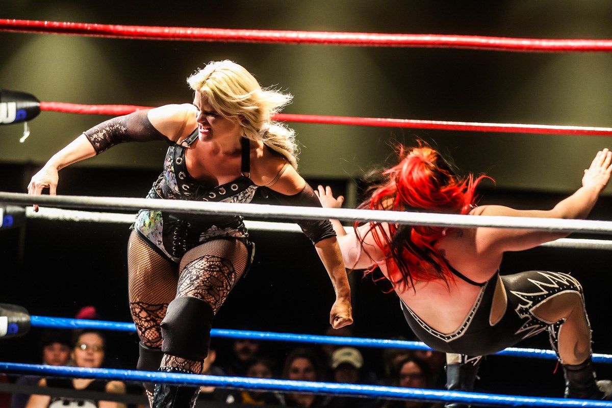 PHOTOS: Pro wrestling grows its audience with Southern Alberta event