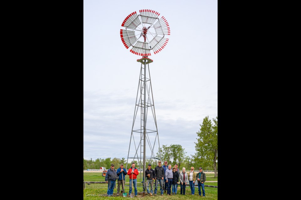 This century-old windmill was recently re-erected at the Millarville Racing and Agricultural Society grounds thanks to the efforts of many people, namely Russ Paton and family. 