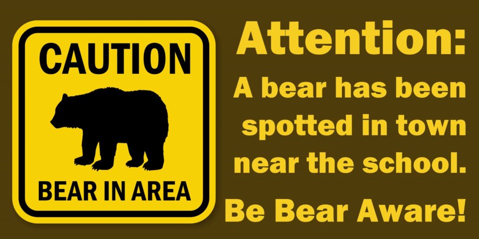 WW-bear warning