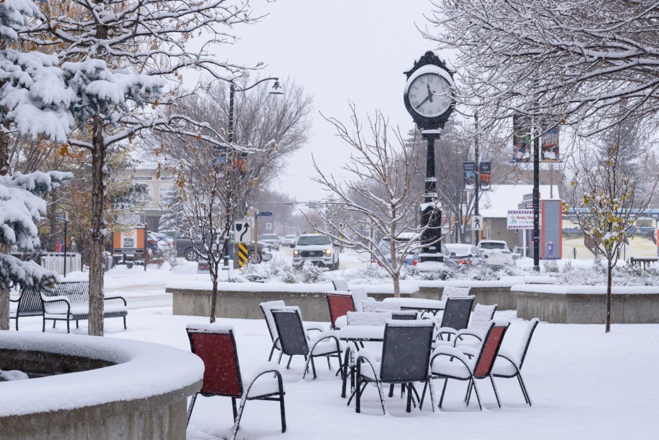 Snowfall warning issued for okotoks and area okotoks foothills news