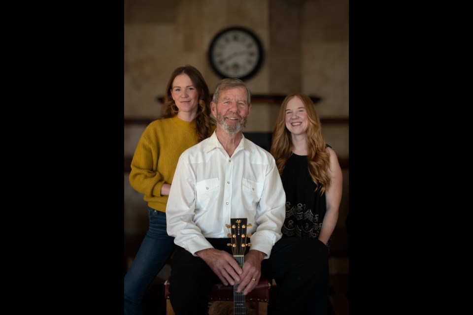 From left, Alandra, Brent and Marley Corrigan. The Corrigan family has shared a connection through music for as long as Alandra and Marley can remember.