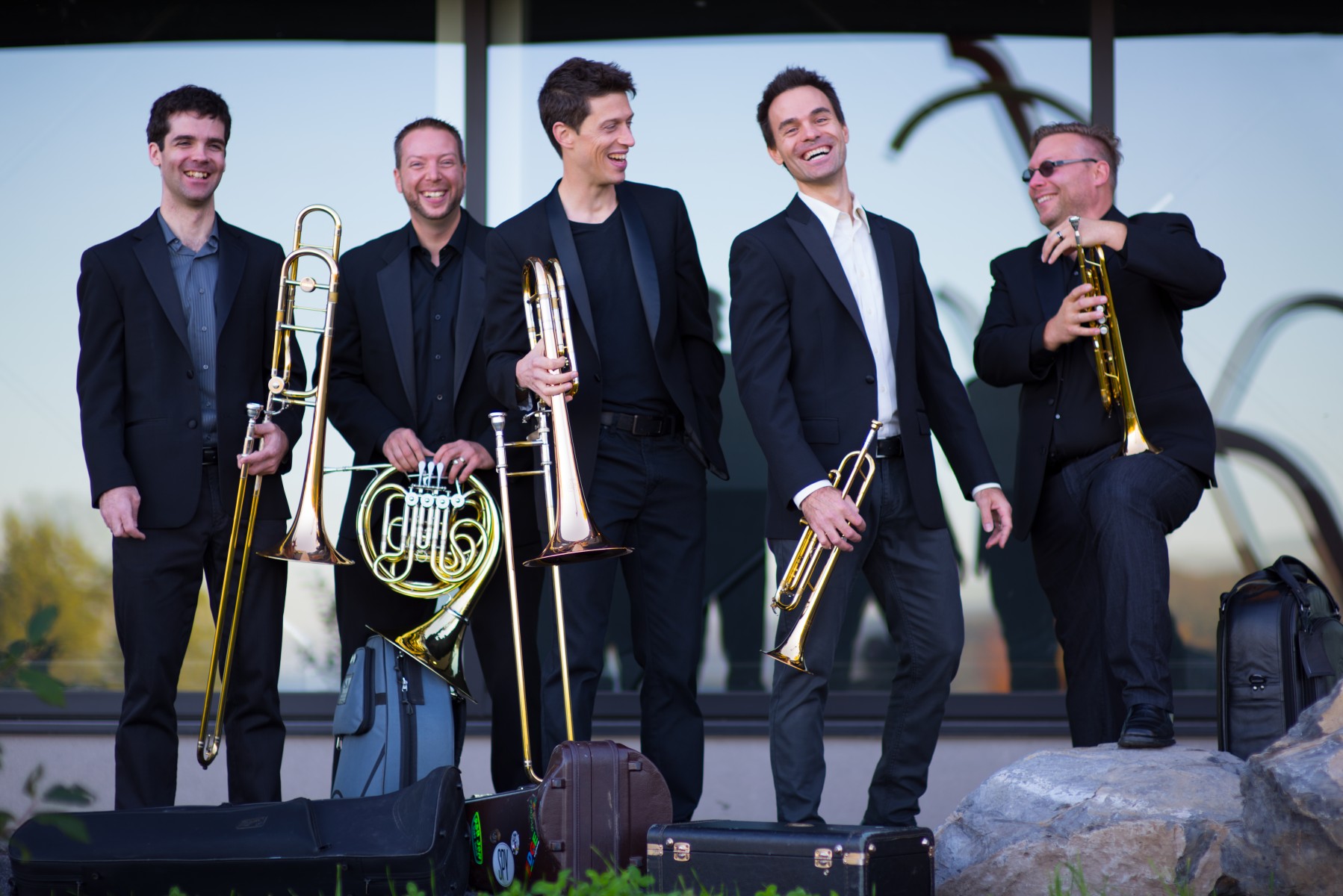 Buzz Brass quintet bringing holiday concert to High River
