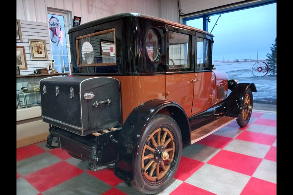 Volunteers spent more than two years to restore a rare Haynes automobile that is now on display at the Call of the West Museum in High River. 