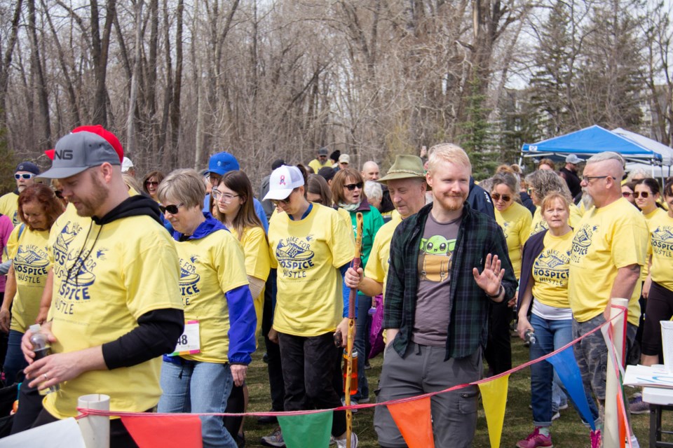 Over 400 walkers took part in the 2024 Hike for Hospice on May 5.