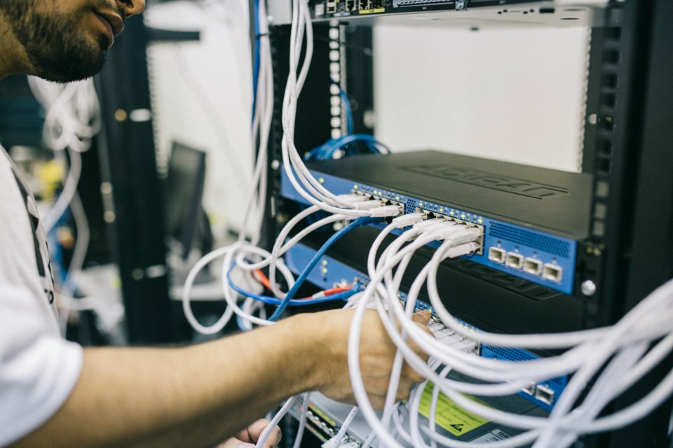 NEWS-data centre stock photo