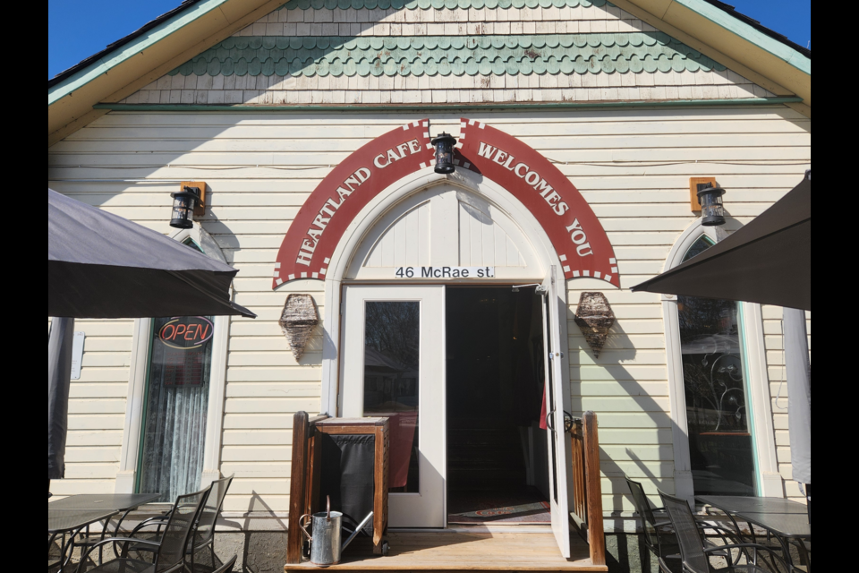 Heartland Café in Okotoks on April 24. The McRae Street restaurant was recently named among the Top 100 places for lunch or brunch by restaurant review platform OpenTable.