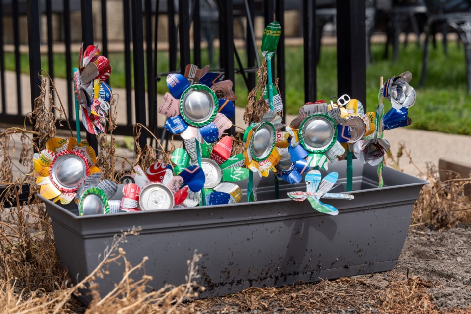 An art installation by the Okotoks Teen Library is part of the Nooks & Crannies Festival.