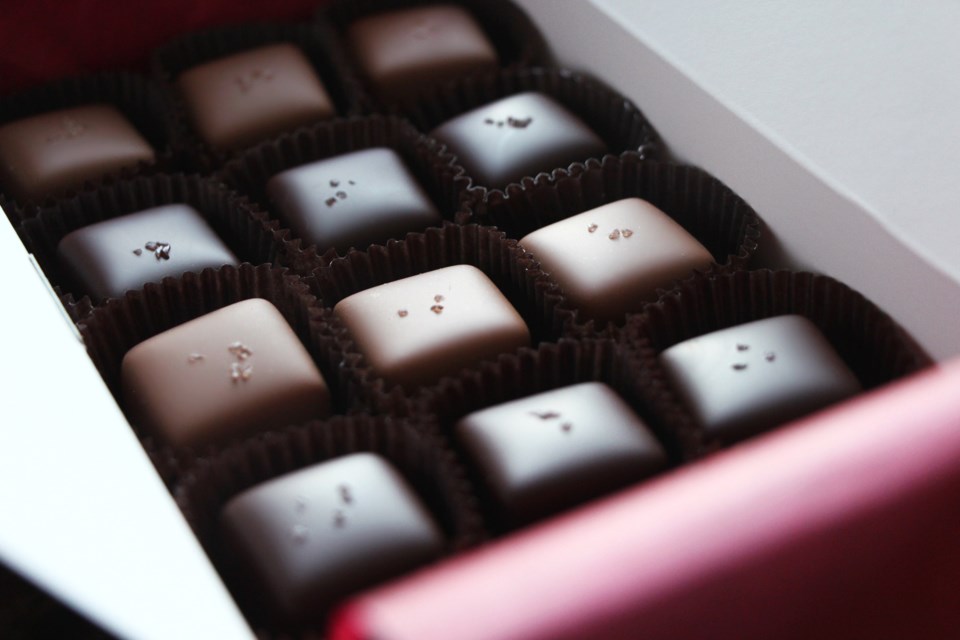 A box of Obsession Handmade Chocolates. (Joanna Oakden/Submitted)