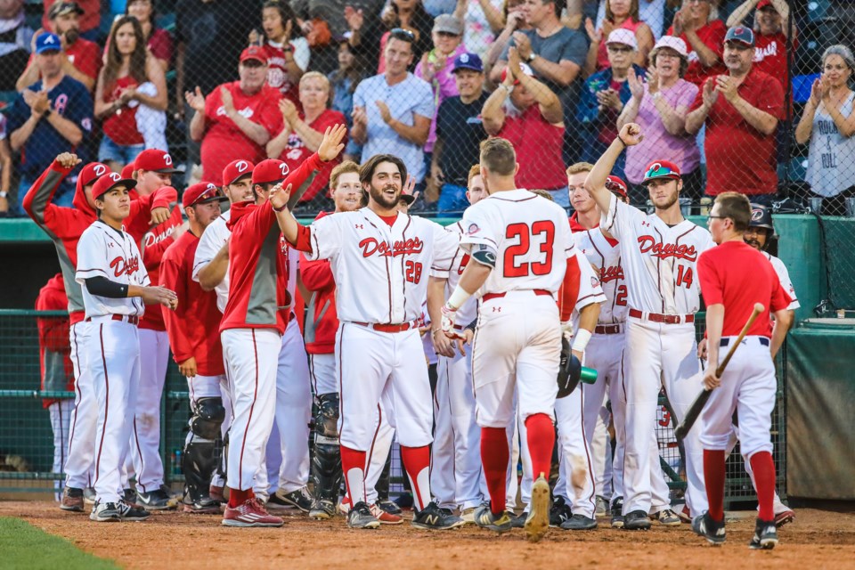 The Okotoks Dawgs were announced as hosts of the 2021 WCBL All-Star Game to be held on July 21, 2021. (BRENT CALVER/Western Wheel)