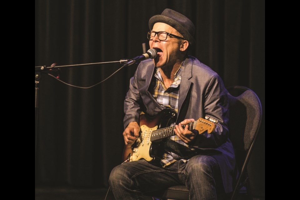 Bluseman John Rutherford and the folksy John Wort Hannam will share the stage at the RPAC on Nov. 22 as part of the Roots and Blues Weekend. (Brent Calver, Western Wheel)