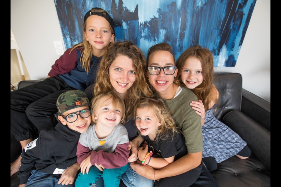 Just Another Beautiful Family, featuring Nick and Katherine North and their children, won Audience Choice for Alberta Short at the Calgary International Film Festival. (Wheel File Photo)