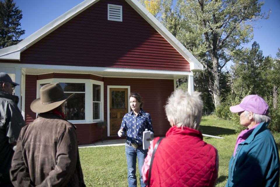 Jennifer Bartlett, give a tour of the EP Ranch home in celebration the 100th anniversary of Prince Edward discovering the then Bedingfeld Ranch on Sept. 15, 1919. 